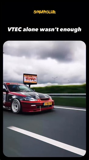 5.4K views · 584 reactions | VTEC alone wasn’t enough via: @coyoteconcept_ #civic #turbo #vtec #ek9 #typer | Gear Club | Facebook