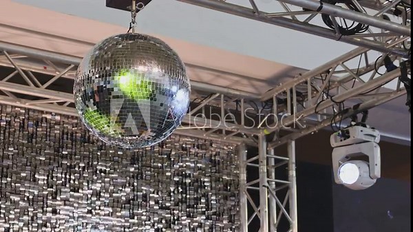 Laser Beam Spot Reflector Projector Rotating Mirror Ball in Disco Club Entertainment