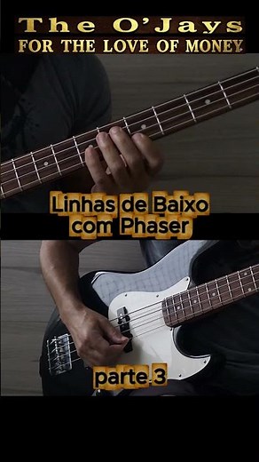 Linhas de baixo com Phaser parte 3 - The O'Jays - For the Love of Money #contrabaixo #bass #baixo