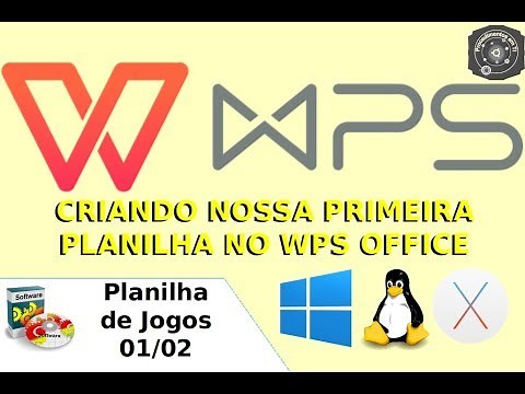 📊 Criando nossa Primeira Planilha com WPS Office 2016 Spreadsheets