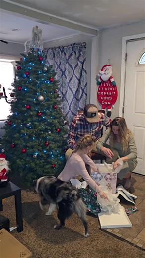 Christmas 2025 just became even more magical!🎄✨ We waited weeks to find out our baby's gender! Two days ago, we had the ultrasound sealed & gave to a friend to pack up our surprise — we saved the secret to have Christmas tree lights flashing pink & blue, anticipation building, & hearts racing. Daddy, Mama, big sister sitting by the tree… we opened the surprise box together.... To our BIGGEST surprise, out came the sweetest little pink teddy bear! IT’S A GIRL!!! 🩷 Not only did we welcome the fl