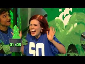 Lindsey Russell getting gunged for two and a half minutes