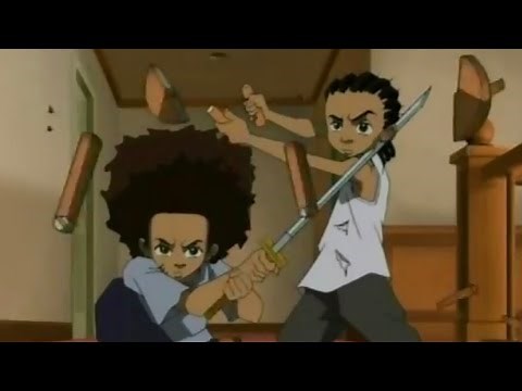 The Boondocks- HUEY AND RILEY FIGHT TO THE DEATH
