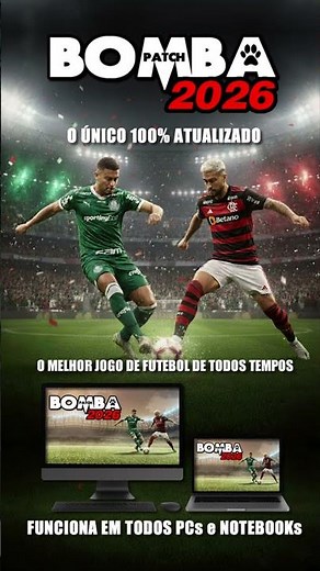 Jogue no PC #bombapatch #ps2 #ps3 #ps4 #ps5 #psp #ppsspp #xbox #futebol #games #videogames #fifa