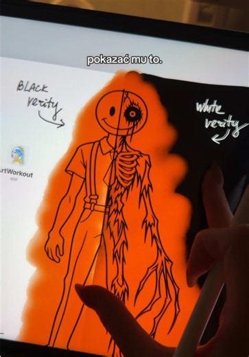 Powiedzcie mu, żeby więcej tak nie straszył! #artworkout #verity #ipadgames #digitalart #artwork