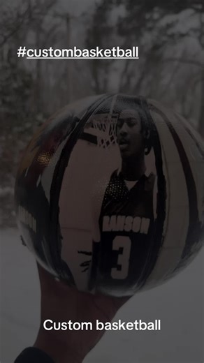 Custom basketball! DM to order! #custombasketball #basketball #clt #fyp Shipping available!