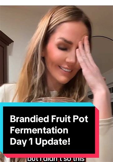 Idk what this is. A very chaotic update on how to mix your brandied fruit pot and my audhd. #brandiedfruit #oldrecipesfromgrandma #oldrecipes #familyrecipes #audhd @SHARP ENTERTAINMENT @theinfluencersagency