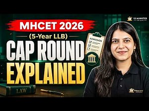 MHCET Law 2026 (5-Year LLB) CAP Round Process | Step-by-Step Registration Guide