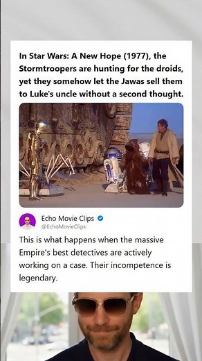 Star Wars A New Hope 1977 Stormtroopers Let Jawas Sell Droids to Lukes Uncle