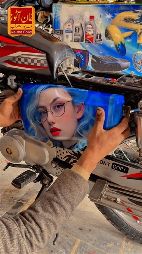 #Bike #tape #sticker new design #khanautosahmadpur #bikeaccessories #lamination #modified #shorts