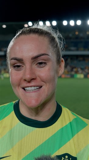 36K views · 1.1K reactions | ️ “I’m proud of my performances recently, helping the team in a dominant performance.” Hear from Ellie Carpenter following her Player of the Match performance on Friday night. #Matildas #AUSvNZL | Matildas | Facebook
