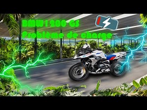 BMW 1200 / 1250 GS NE CHARGE PAS . BATTERIE HS . TEST STATOR ET RÉGULATEUR