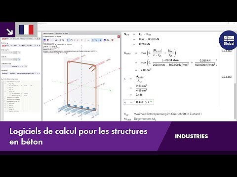 Logiciels de calcul pour les structures en béton | RFEM 6 et RSTAB 9 de Dlubal Software