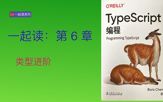 《TypeScript 编程》第6章 类型进阶-3
