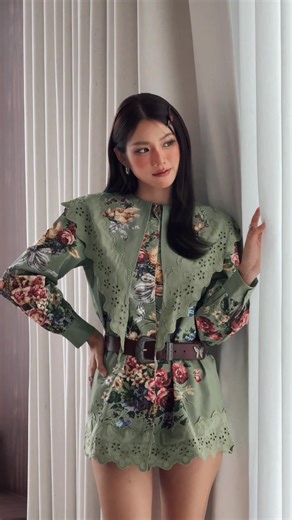 Simple yet Elegant Outfit with YUI YUI STUDIO 💚✨🍃 #ยุ้ยยุ้ย #obchoeixyuiyui #YUIYUI #viral #FYP