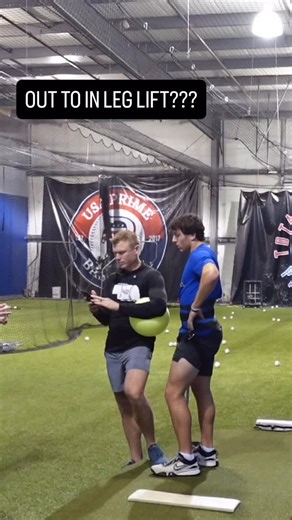 John Oltman on Instagram: "Out to in leg lift. Sometimes it works. Sometimes it doesn’t. But what I do know is that finding what helps you best control your center of mass as you go down the mound is important, so I thought I’d share. Need guidance? Sending me a DM or visiting the link in my bio is a good place to start. Or simply follow for more! #pitching #pitchingcoach #pitchingtraining #pitchingmechanics #velocity"