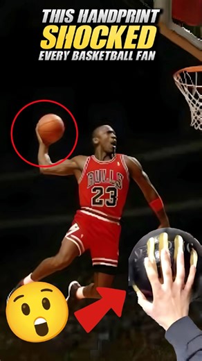 Real-Life Giant? His Hand Says It All! #nba #nbalegend #nbaplayers #funfact #facts #shorts