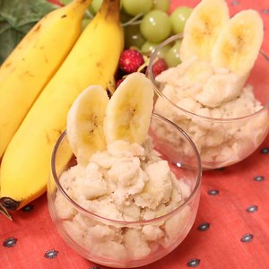 やさしい甘さ 簡単バナナアイス 作り方・レシピ | クラシル