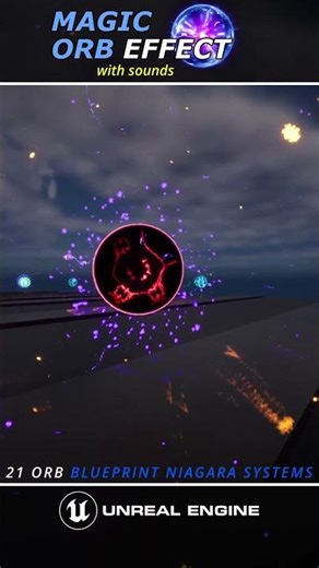 02 Electrical Orb Niagara Effect in Unreal Engine