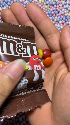 Unboxing M&M’s Milk Chocolate 🍬 | Colorful Candy ASMR