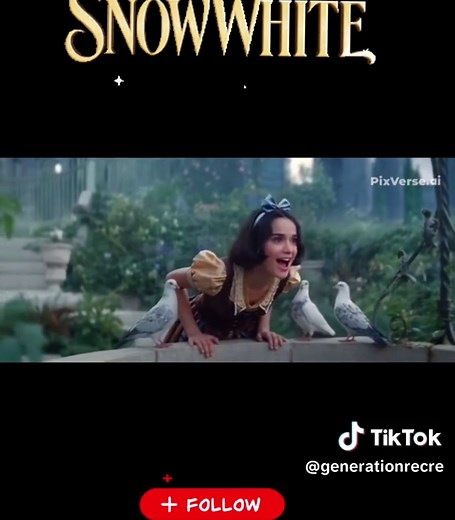Blanche Neige 2025 fidèle au dessin animé