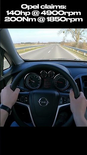 How much power has Opel Astra J (1.4 turbo 140hp) after 150000km on LPG #shorts