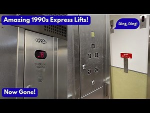 A Tribute to Tallaght University Hospital's Amazing 90s Express Lifts!
