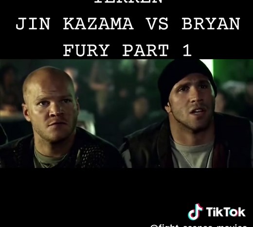 Tekken - Jin Kazama vs Bryan Fury part 1 Directed by Dwight H Little (2010) Plot : The year is 2039. World wars have destroyed everything and territories are run by corporations, the mightiest -- and cruelest -- of which is Tekken. Jin Kazama (John Foo) witnesses the death of his mother Jun (Tomita) by Tekken in the slums known as Anvil. Vowing vengeance, and armed only with his street smarts and raw fighting skills, he enters a dangerous and potentially deadly combat tournament, where he must d