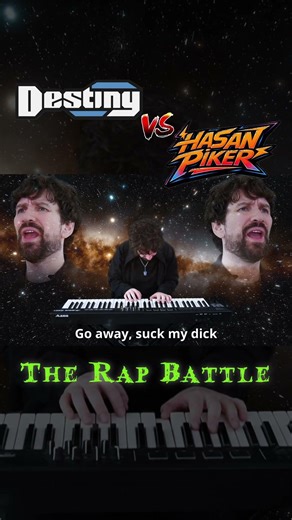 Hasan Piker vs Destiny: The Rap Battle (pt. 2 of 4)