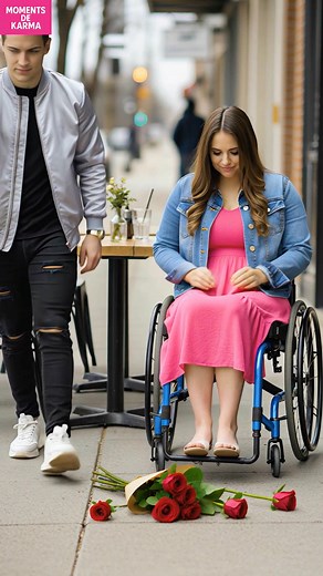 Une Personne a Refusé d'Aider Quelqu'un en Fauteuil Roulant — et a Raté l'Occasion de Faire Preuve de Gentillesse Le gars a laissé une jeune femme en fauteuil roulant devant tout le monde — il n'a même pas essayé de la connaître. Mais c'était exactement la réaction qu'elle attendait. Maintenant, leurs chemins sont différents : elle part en Bentley vers Miami Beach, tandis qu'il rentre seul à pied. Partagez cette histoire pour rappeler à tous : la vraie valeur se révèle à travers les actions. Par