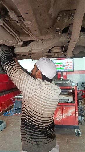 Wheel Alignment Toe Adjustment#shortvideo