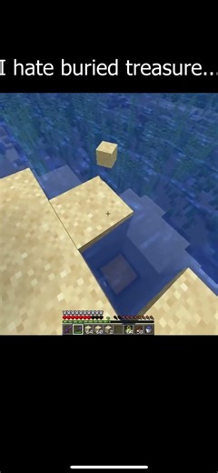 Thats Why I Hate Buried Treasure Chest #minecraft #shorts