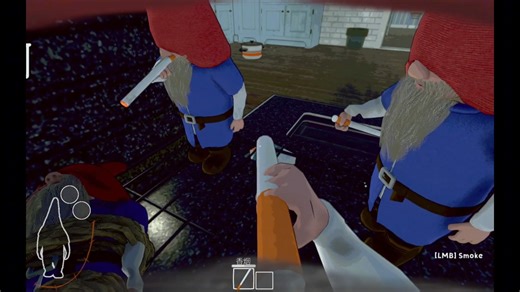 逐渐玩成抽烟模拟器