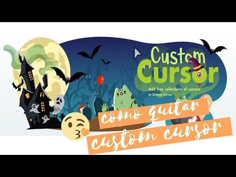 como quitar el custom cursor