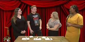 Misery Cast and Crew in Studio