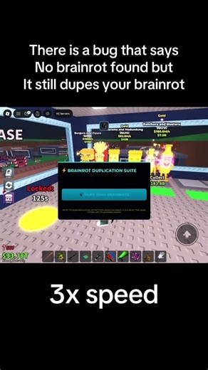 script in desc and comments #roblox #proof #sab #robloxscript #stealabrainrot #vecna