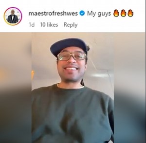 When one of the G.O.A.T.s of Hip-Hop 🐐 comments on your new song... | Swollen Members