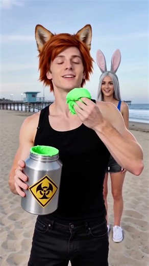 Sassy Fox Boyfriend’s Ultimate FAIL! Glowing Like a Human Bug Zapper 🦊💡