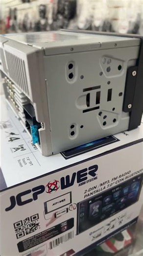 Autoestéreo de Pantalla touch JCPOWER, Modelo RS191BM, USB, Radio FM, Aux, SD, Bluetooth #audiocar