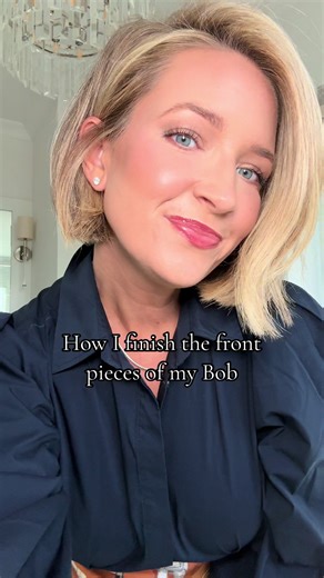 How to Style a Freshly Blown Out Bob Haircut