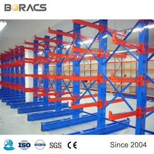 [Hot Item] High-Quality Industrial Used Cantilever Storage Shelving for Warehouse Storage, Made in China