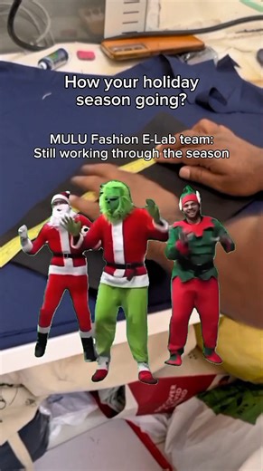 MULU Fashion E-Lab on Instagram: "Even through the season, our team continues working to ensure your first collection is completed and ready for release. This reflects our commitment as your manufacturer and how seriously we take supporting your brand from production to launch. #MULUElab #manufacturing #BuildYourBrand #holidayseason"