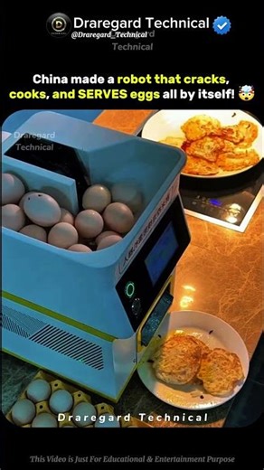 This Chinese Robot Cooks Eggs FASTER Than Any Chef!