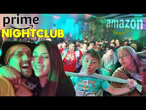 Amazon Prime NIGHTCLUB! Don't Bring Kids! (FV Family Steals the Day...Literally)