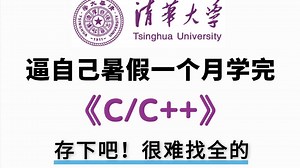 【整整648集】目前B站最全最细，2025最新C语言C++零基础入门教程，全程干货，带你一步步从零小白入门到开发大佬！