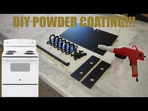 Getting Setup For Powder Coating The Cheap And Easy Way!!