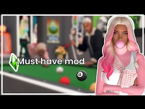 Transform Your Sims 4 Gameplay with this Must-Have Pool Billiards Mod