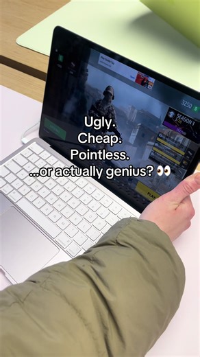 A new laptop from Apple powered by an iPhone chip… Sounds interesting, but it doesn’t look great 😬 – the keyboard and everything else feel really poor. But it’s fine for students or schoolchildren 🤷‍♂️ #apple #iphone #macbook #fyp