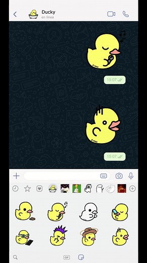 New stickers? Download the app and search the pack