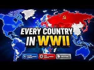 Every Country Involved in World War II (1939–1945)